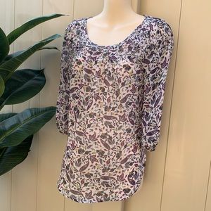 LC Lauren Conrad 3/4 Sleeve Top